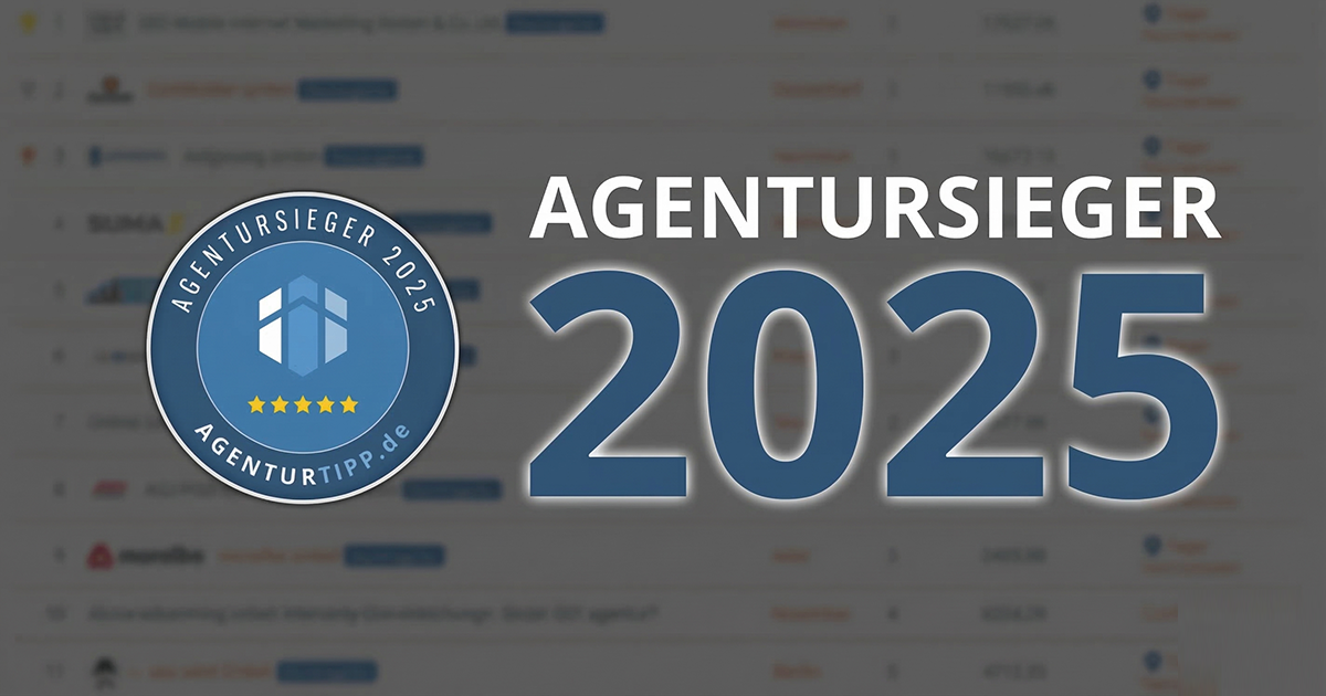 Agentursieger 2025