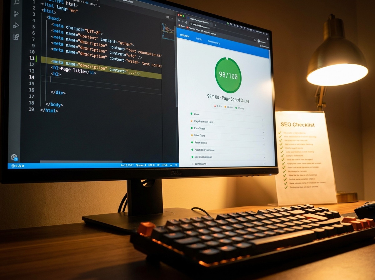 OnPage Optimierung — Code und PageSpeed